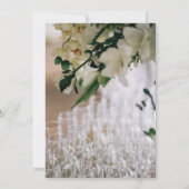 Glasses Flowers Photo Brunch & Bubble Handwriting Kaart (Achterkant)