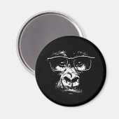 Glasses Gorilla Magneet (Voorkant / Achterkant)