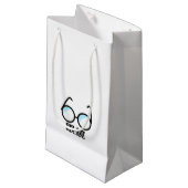 Glasses in Japanese Klein Cadeauzakje (Voorkant Gekanteld)