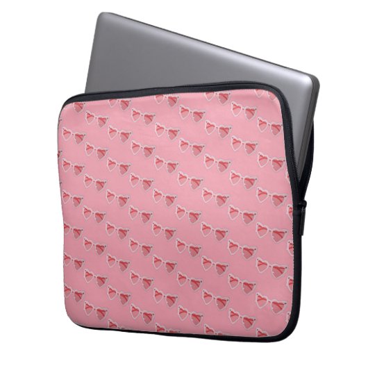 Glasses Laptop Sleeve (Voorkant Links)