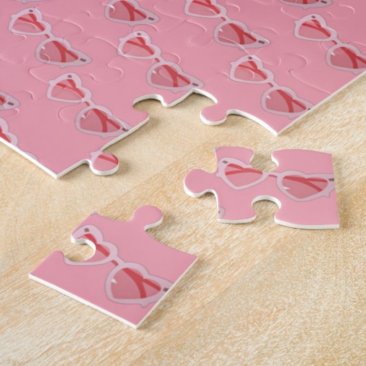 Glasses Legpuzzel (Zijkant)