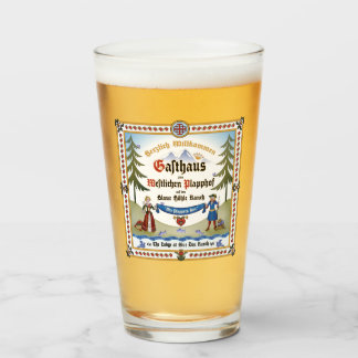 Glasses ~ Lodge Signage Glas