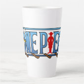 glasses , mug latte mok (Voorkant)