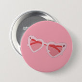 Glasses Ronde Button 7,6 Cm (Voorkant /achterkant)