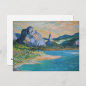 Glasshouse Mountains, Queensland, Australië Briefkaart (Voorkant / Achterkant)