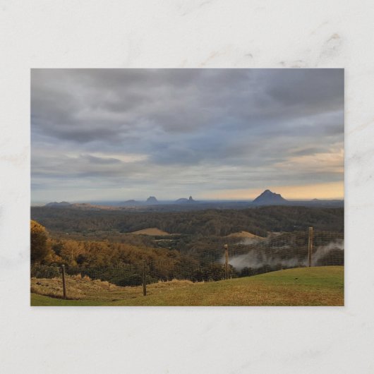 Glasshouse Mountains Queensland Briefkaart (Voorkant)