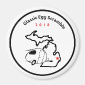 Glassic Ei Scramble Magneten (Voorkant)