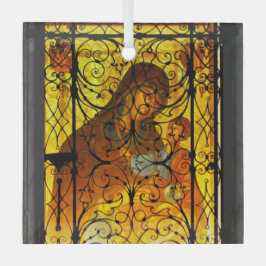 Glassierbloem voor MOEDEREN EN KINDEREN Glas Ornament