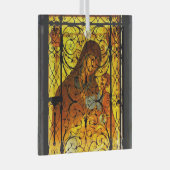 Glassierbloem voor MOEDEREN EN KINDEREN Glas Ornament (Voorkant Rechts)