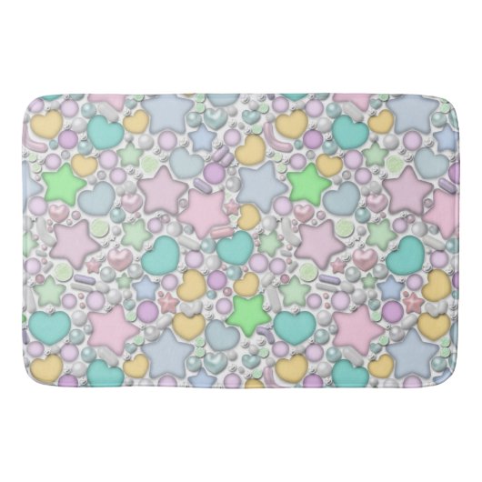 Glassierplanten Badmat (Voorkant)