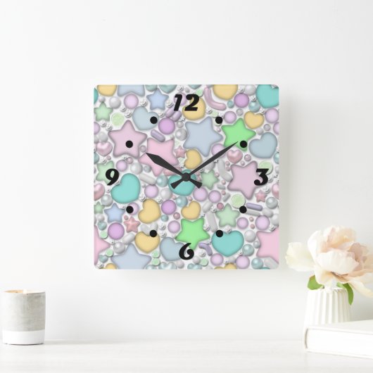 Glassierplanten Vierkante Klok (Huis)