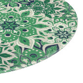 Glassnijplank Groene Tegel Snijplank (Hoek)