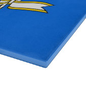 Glassnijplank met vlag van Connecticut Snijplank (Hoek)