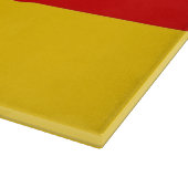 Glassnijplank met vlag van Duitsland Snijplank (Hoek)