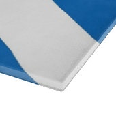 Glassnijplank met vlag van Schotland Snijplank (Hoek)