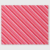 Glasstrepen - koraalschoppen cadeaupapier (Vlak)