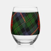 Glassware Multiple Options Plaid Merry & Bright Wijnglas Zonder Voet (Links)