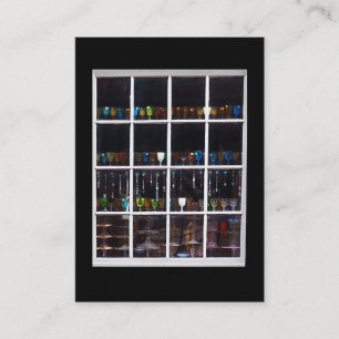 Glassware Winkel ATC-fotokaart Visitekaartje