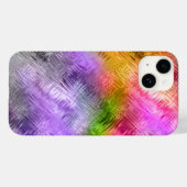 Glassy Ametrine Paarse textuur Case-Mate iPhone Case (Achterkant (horizontaal))