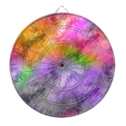 Glassy Ametrine Paarse textuur Dartbord (Voorkant)