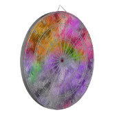 Glassy Ametrine Paarse textuur Dartbord (Voorkant Links)