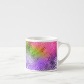 Glassy Ametrine Paarse textuur Espresso Kop (Rechts)