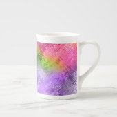 Glassy Ametrine Paarse textuur Porselein Kop (Rechts)