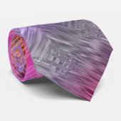 Glassy Ametrine Paarse textuur Stropdas (Opgerold)