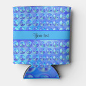 Glassy Blue Beads Blikjeskoeler (Voorkant)