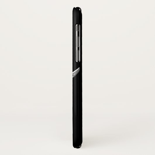 Glassy Pirate Skull & Sword Crossbones Case-Mate iPhone Case (Achterkant/links)