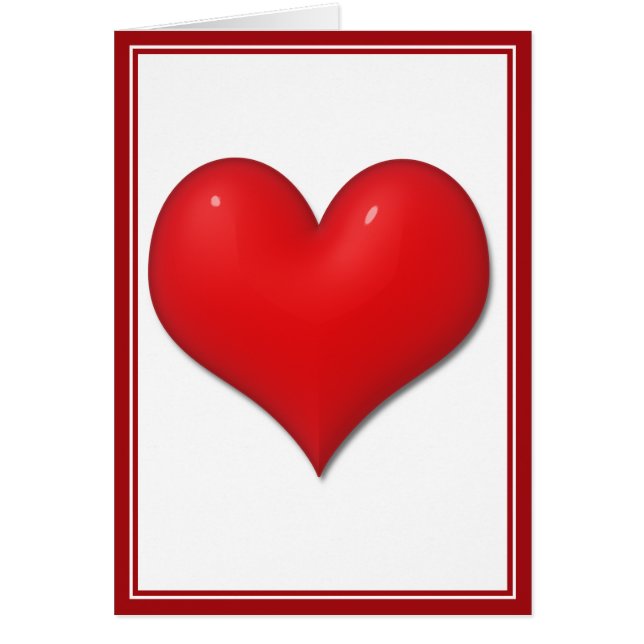 Glassy Red Heart (Voorkant)