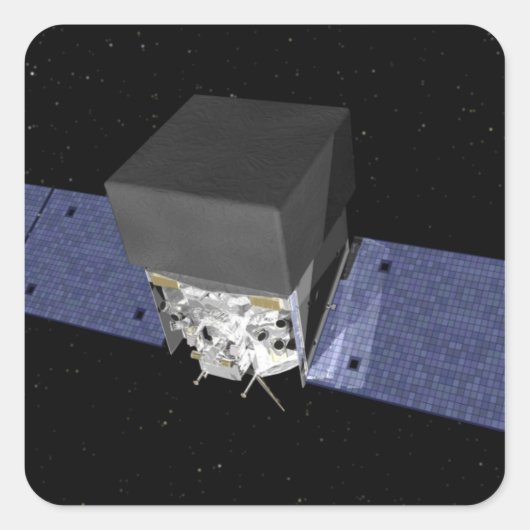 GLAST 2 VIERKANTE STICKER (Voorkant)