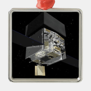 GLAST 3 METALEN ORNAMENT