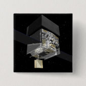 GLAST 3 VIERKANTE BUTTON 5,1 CM (Voorkant)