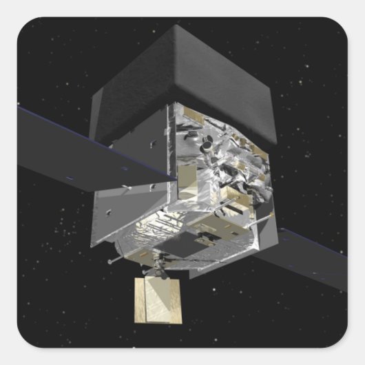 GLAST 3 VIERKANTE STICKER (Voorkant)