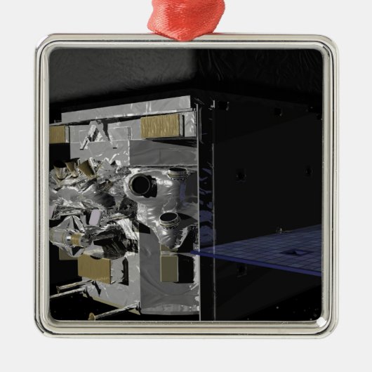 GLAST METALEN ORNAMENT (Voorkant)