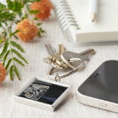 GLAST SLEUTELHANGER (Zijkant)