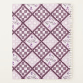 Glastegels 3D-beige kleur Planner (Achterkant)