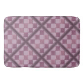 Glastegels 3D paarse kleur Badmat (Voorkant)