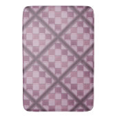 Glastegels 3D paarse kleur Badmat (Voorkant Verticaal)