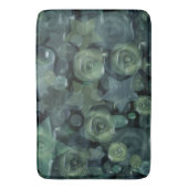 Glastegels 3D vloeibare rozen en sterren Badmat (Voorkant Verticaal)