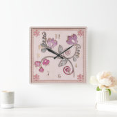 Glastegels Vierkante Klok (Huis)