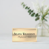 Glastextuur | Luxemburg Visitekaartje (Staand voorkant)