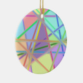 Glasthreads Keramisch Ornament (Rechts)