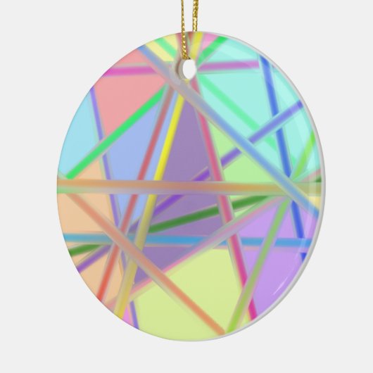 Glasthreads Keramisch Ornament (Links)