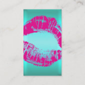 Glastige vloeiende Visitekaartjes (Achterkant)