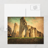 Glastonbury Abbey Briefkaart (Voorkant / Achterkant)