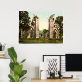 Glastonbury Abbey Poster (Thuiskantoor)