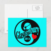 Glastonbury Briefkaart (Voorkant / Achterkant)