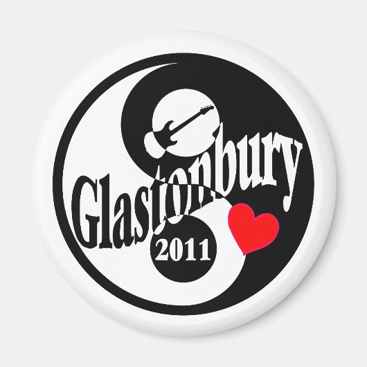 Glastonbury Magneet (Voorkant)